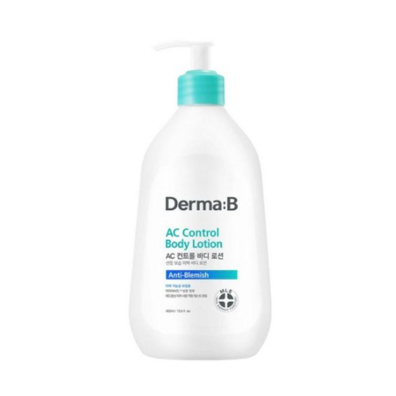 Derma:B AC Control Body Lotion 400ml – Lightweight Moisturizing Body Lotion for Blemish-Prone Skin