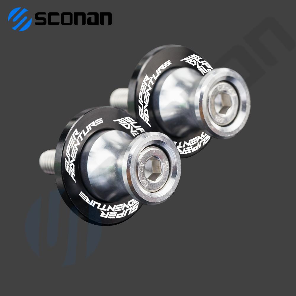 Motorcycle CNC Aluminum Swingarm Spools Stand Screws Slider For KTM 1290 Super Adventure R S T 1290ADV 1290 ADV 1290