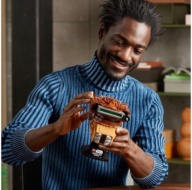 LEGO Star Wars 75351 Шлем принцессы Леи (буш)