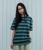 NICEGHOSTCLUB Multi Stripe 3Star Tee_Navy(Ng2Gmut540A)