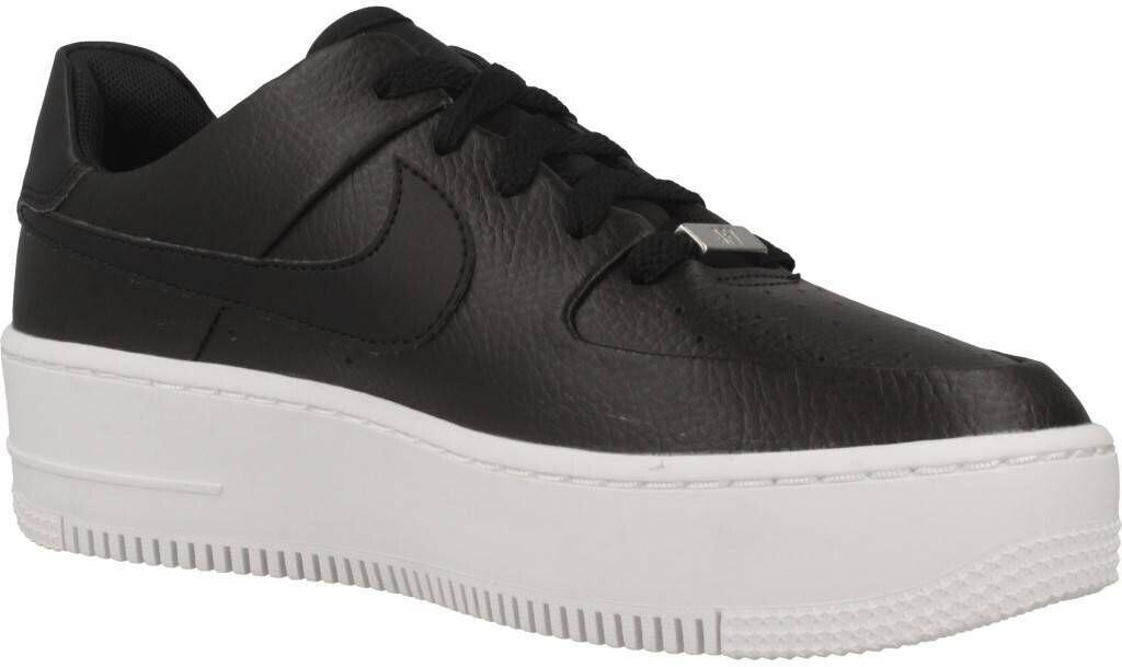 Кроссовки Nike Air Force 1 Sage Low Women черный/белый/черный