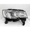 Fits 2014-2018 Jeep Grand Cherokee: OEM Headlight Half Assembly with Low Beam Lighting