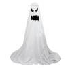 33.5Inch Halloween Ghost Light Up Spooky Ghost with Light Battery Operated Halloween Decoration Halloween Light Up Spooky Ghost