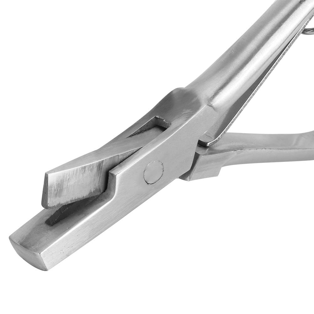 Stainless Steel V Shape Ear Tag Pliers Tongs for Pig Animal Livestock Farm Accessory