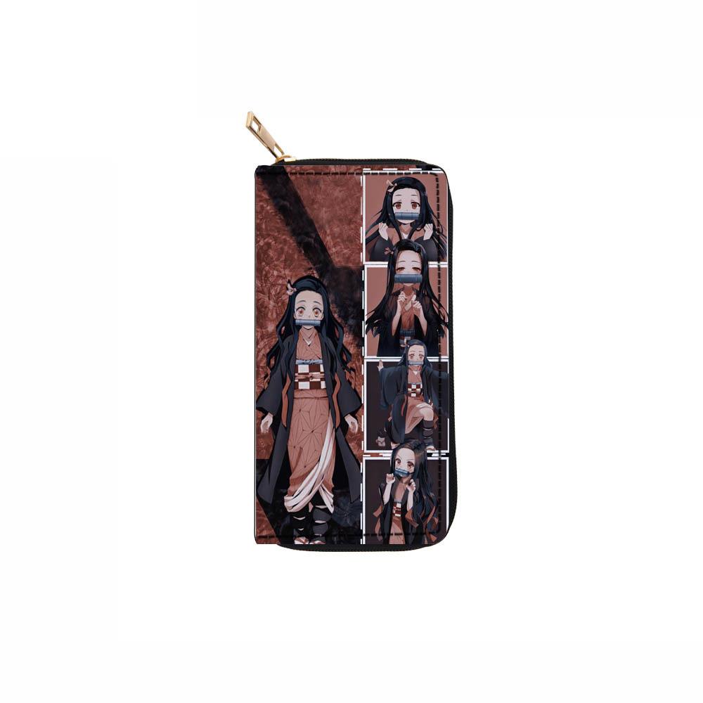 

Surrounding Characters Gui Niu Long Zipper Wallet Wallet Wallet Clutch Bag