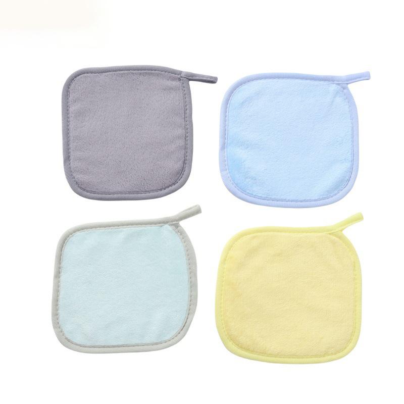 5/10/20Pcs Microfiber Face Cloths Reusable Makeup Remover Cloth Makeup Towels Face Deep Cleaning Pads Skincare Beauty Tools