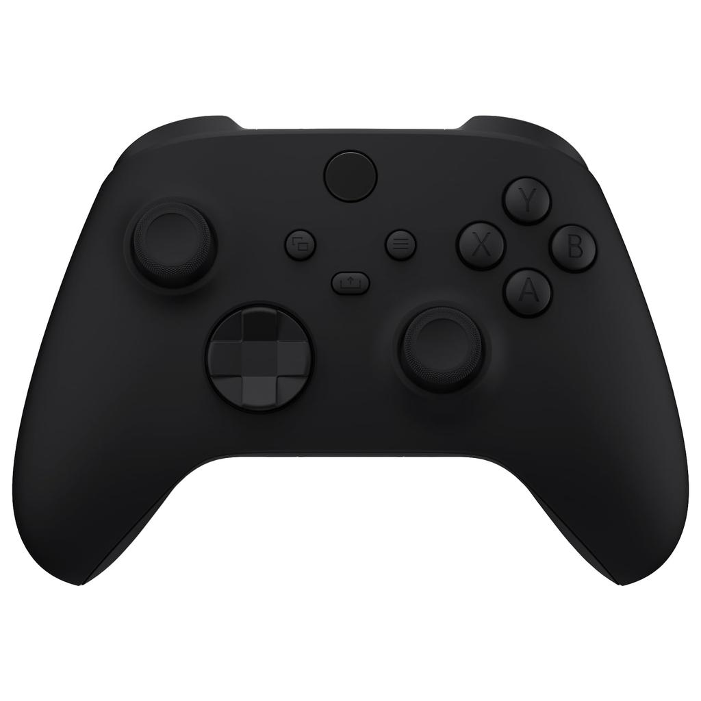EXtremeRate Vollschalen-Tastenset für Xbox Series X S Ersatz-Seitenleisten-Griffe Vorder- und Rückschalenabdeckung für Xbox Core Wireless Controller Nicht &