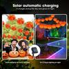 Battery Powered/Solar Powered Marigold Garland Lights Orange Warm Light Fairy Lights Festival Atmosphere for 10LED/30LED