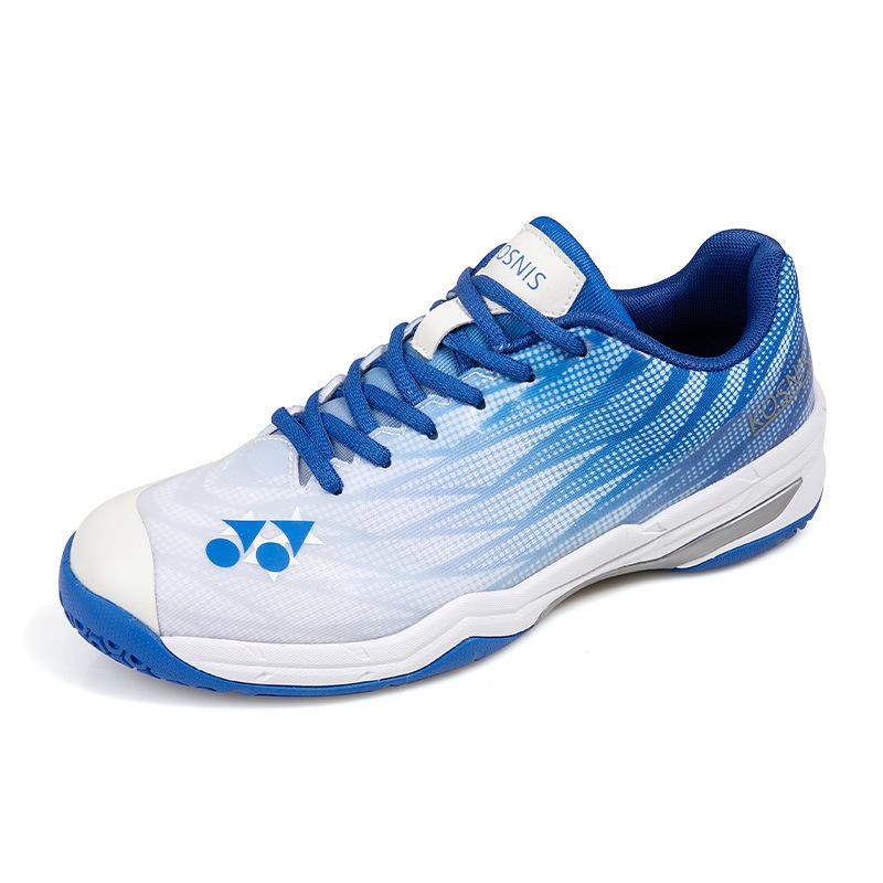 

Летние кроссовки для пар, профессиональные тренировочные теннисные туфли, спортивные, нескользящие, большого размера, для бадминтона в помещении, мужские 46