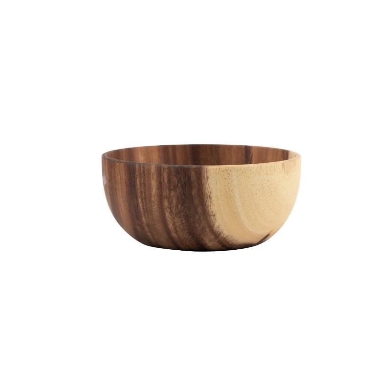 

ZISIZ Wooden Ramen & Soup Bowl Set