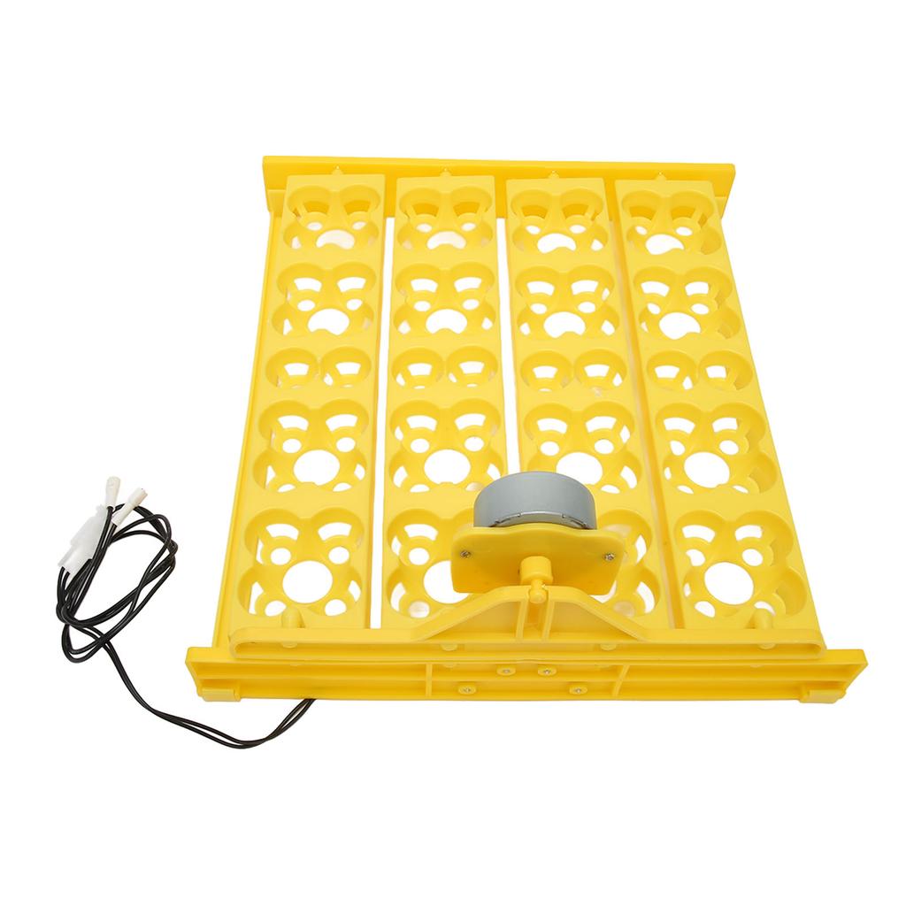 Egg Turning Tray Multifunction Automatic Egg Turner Incubator Tray for 16 Duck Eggs 16 Eggs 72 Quail Eggs Incubation