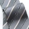Gucci Gray Tie, Stripes, GUJ-828 [Used]