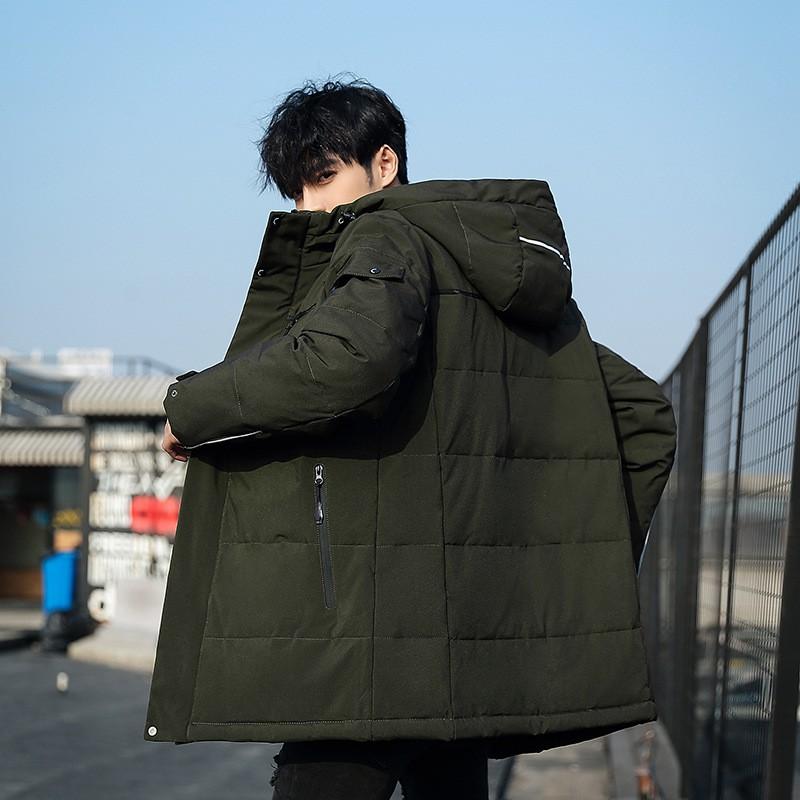 Men Thickened Winter Down Jacket Outdoor Windproof Waterproof Puffer Coat