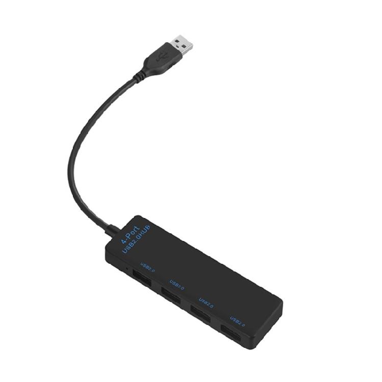 MultiPorts USB Hub 4Outputs Splitter USB Expander For Seamlessly Connection Of Peripherals Like Mouse And Keyboards