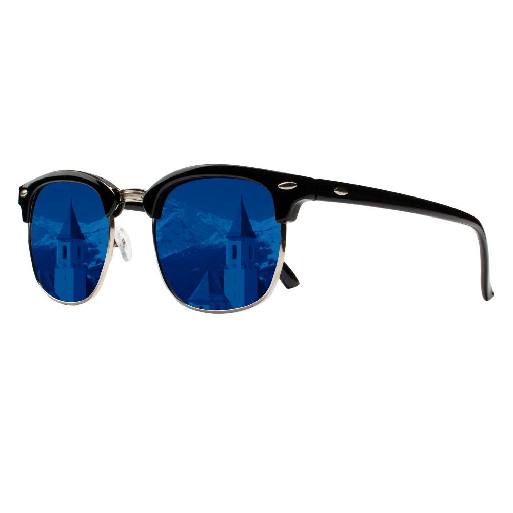 5PCS Classic Polarized Sunglasses Men Women Retro High Quality Sun Glasses Rivet Female Male Fashion Mirror Sunglass