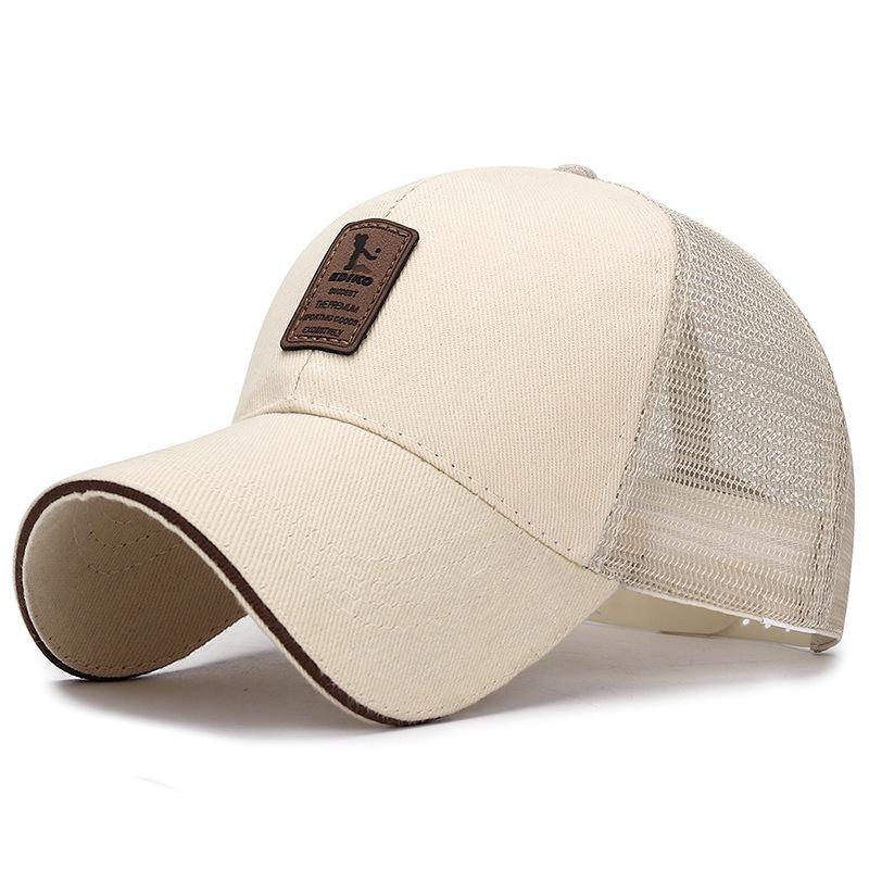 Spring Casual Letter Baseball Cap - Unisex Sun Hat for Outdoor Sports, UV Protection Duckbill Design