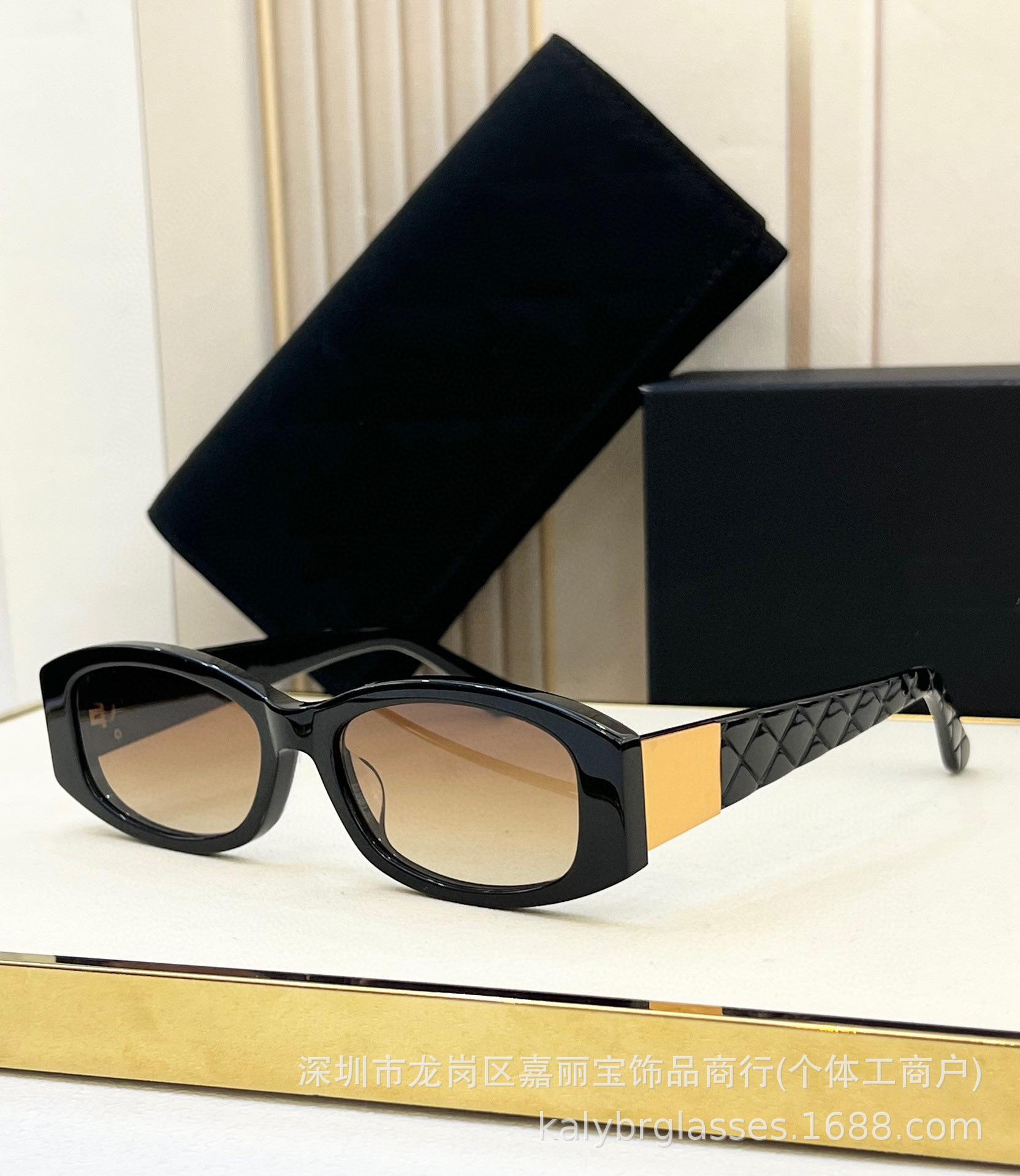 

Солнцезащитные очки женские Xiaoxiangjia Premium Plaid Design в квадратной оправе, солнцезащитные очки C74573S 52-18-145