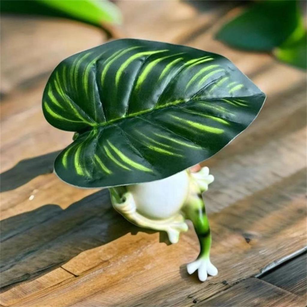 Leaf Shade Simulation  Ornament Fish Pond Fish Tank Micro  Layout Home Balcony Courtyard Crafts