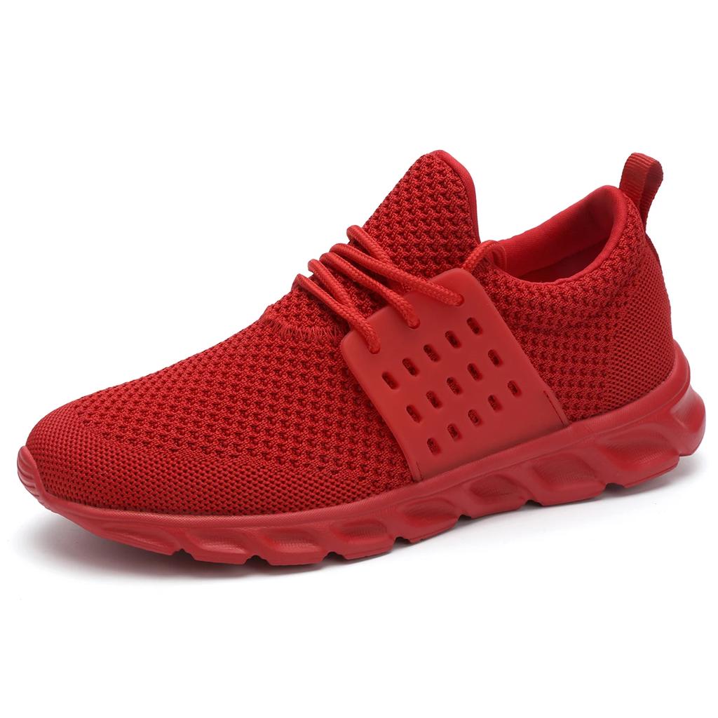 Men Casual Sports Shoes Air Mesh Lightweight Sneakers Anti-slip and Wear-resistant Flat Walking Shoe Athletic Jogging Size 36