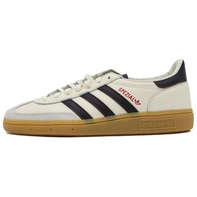 Originals HANDBALL SPEZIAL Synthetic Leather, Split Cow Leather Low Top Skateboard Shoes Unisex White Black JH6398