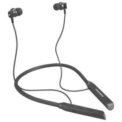 OHM Electric AudioComm HP-W218N Wireless Bluetooth Earphones with Neck Strap, Supports Smartphone Calls and Answering Calls, Includes Earphone
