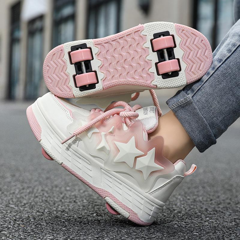 Student Runaway Shoes Four-Wheel Children`S Roller