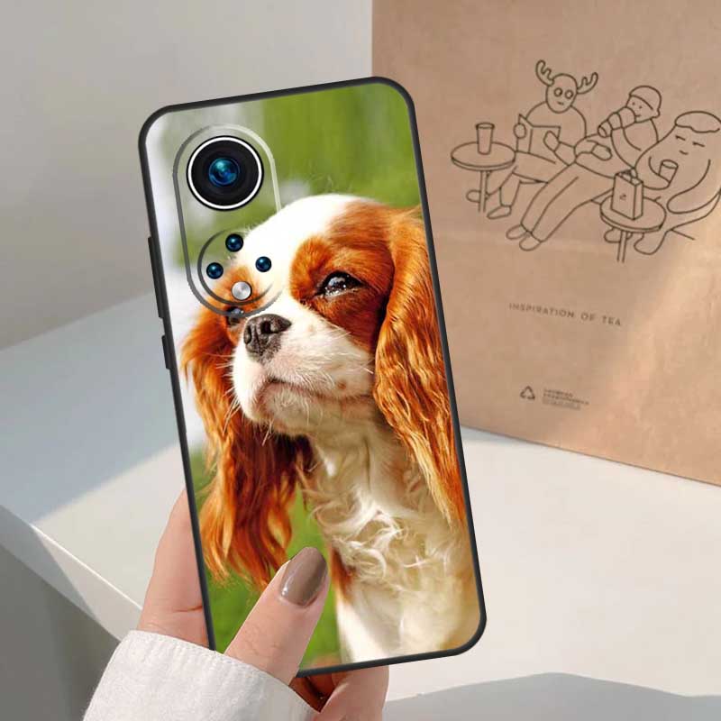 Cavalier King Charles Spaniel Dog For Honor Magic 8 Pro 5 6 7 Lite Case For Honor Win RT 200 400 50 70 90 X8b X9a X9b X9c X9d