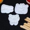 1Set Plastic Cookie Mold Biscuit Mould DIY Bakery Pastry Tools Confectionery Baking Stamp Cutters Kitchen Gadgets
