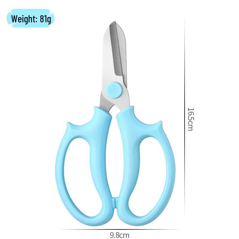 Stainless Steel Florist Pruning Shears: Rose, Tree Branch & Flower Scissors, Multifunctional Garden Tools
