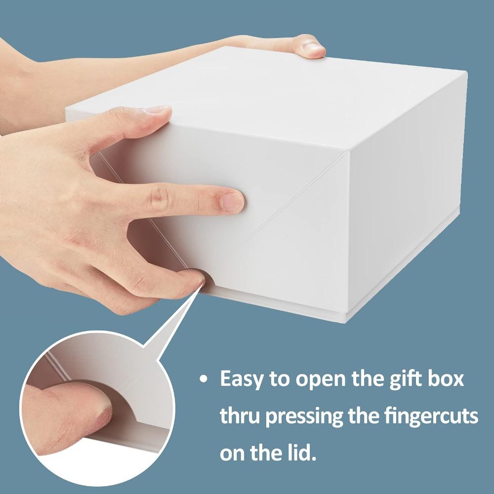 5pcs Premium Gift Boxes with Lids and Hemp Rope Paper Gift Gift Packing Boxes for Christmas Gifts Bridesmaid Proposal Boxes Easy Assemble Boxes