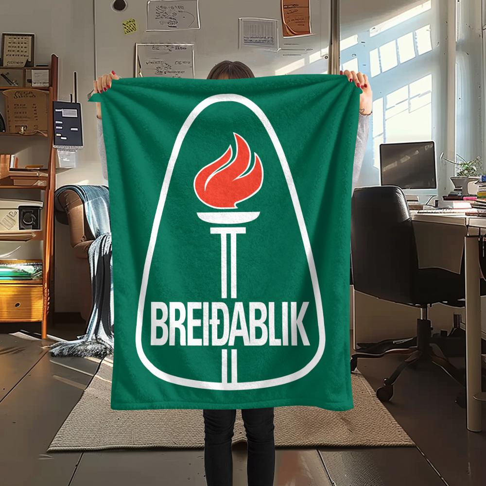 Breidablik Amateurs Print Flannel Blanket, High quality Comfortable for All Seasons, Home Decor, Warmth and Comfort