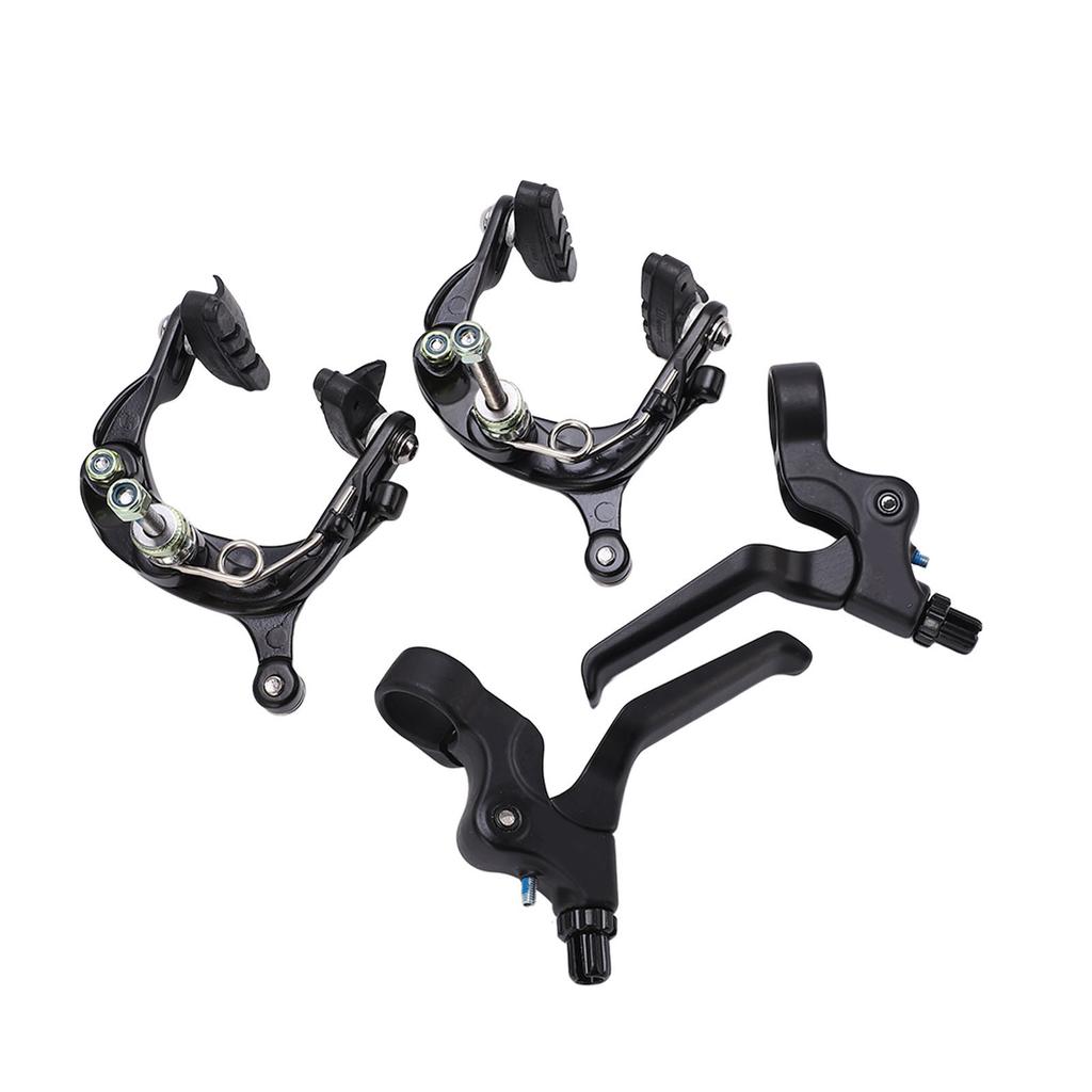 ZTTO Zestaw Hamulców Rowerowych Stop Aluminium Rowerowy Zacisk Hamulcowy Dźwignia Hamulcowa Zestaw do Roweru Składanego Brompton