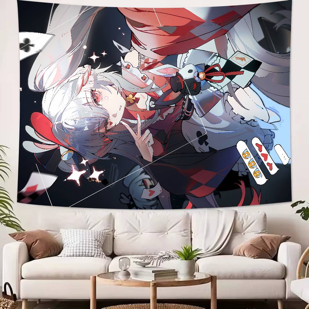 Cute Hot Funny Girl Sparxie Tapestry Decoration Bedroom Dormitory Background Cloth Holiday Home Party Living Room Club Tapestry