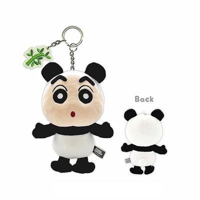 Llavero de Peluche Animal para Juego de Rol Crayon Shin Chan Panda Japón NUEVO