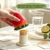 Simulated Strawberry Toothpick Holder Home Office Kitchen Tooth Picks Box Toothpick Dispenser Storage Container Housewarming Gift