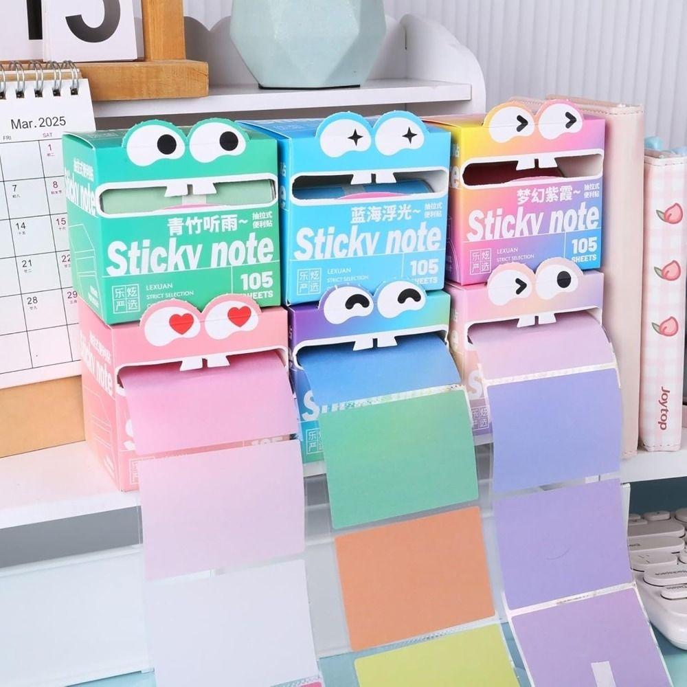Pull Out Design Memo Pad Paper Dopamine Planner Schedule Stickers  Office School Supplies