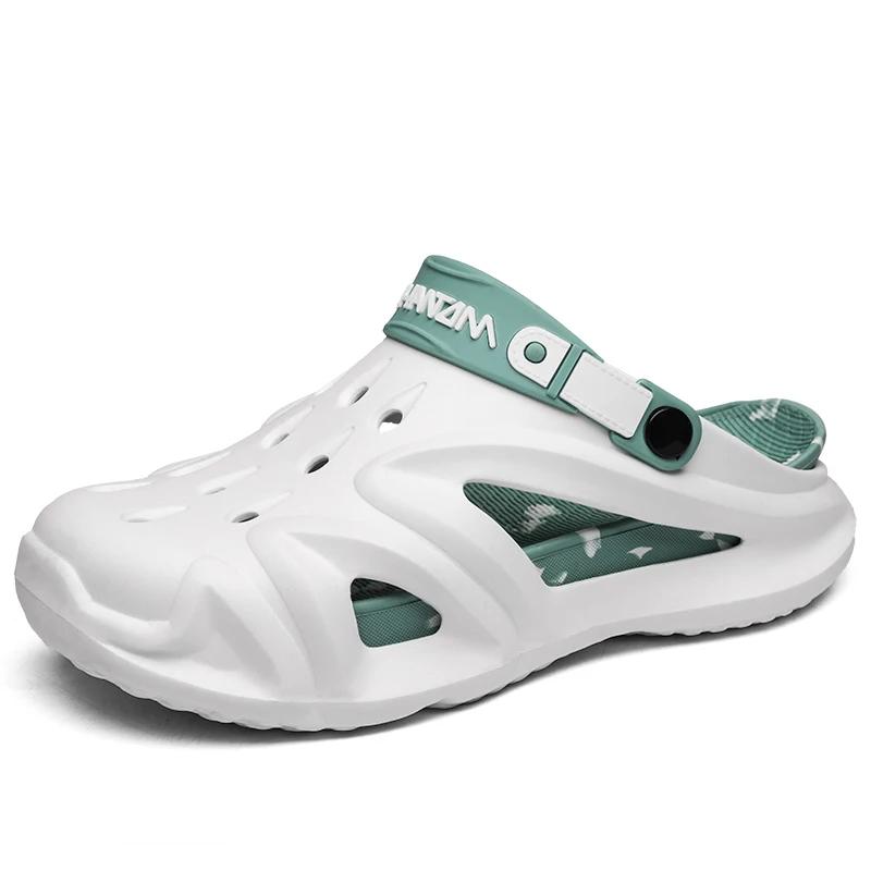 Nové letní pánské sandály Eva Lightweight Beach Outdoor Design Mans Pantofle Koupelnové Protiskluzové boty pro muže Žhavý oblíbený model