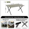 Portable Aluminum Alloy Camping Table and Chair Set