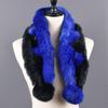 Women Winter Rabbit Fur Scarf 100% Natural Rabbit Fur Fashion warm And Soft Neckerchief Wholesale Pompoml Fur Scarves Headbands