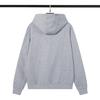 Einfarbiges Kapuzen-Sweatshirt mit Abzeichen - Island Tide Version