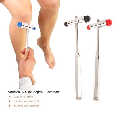 1 ks Dvouhlavé neurologické masážní kladívko Multifunkční perkusor Diagnostické reflexní perkusní kladívko Reflexní kladívko