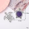Yilian Creative Turtle Diamond Alloy DIY Jewelry Phone Accessories