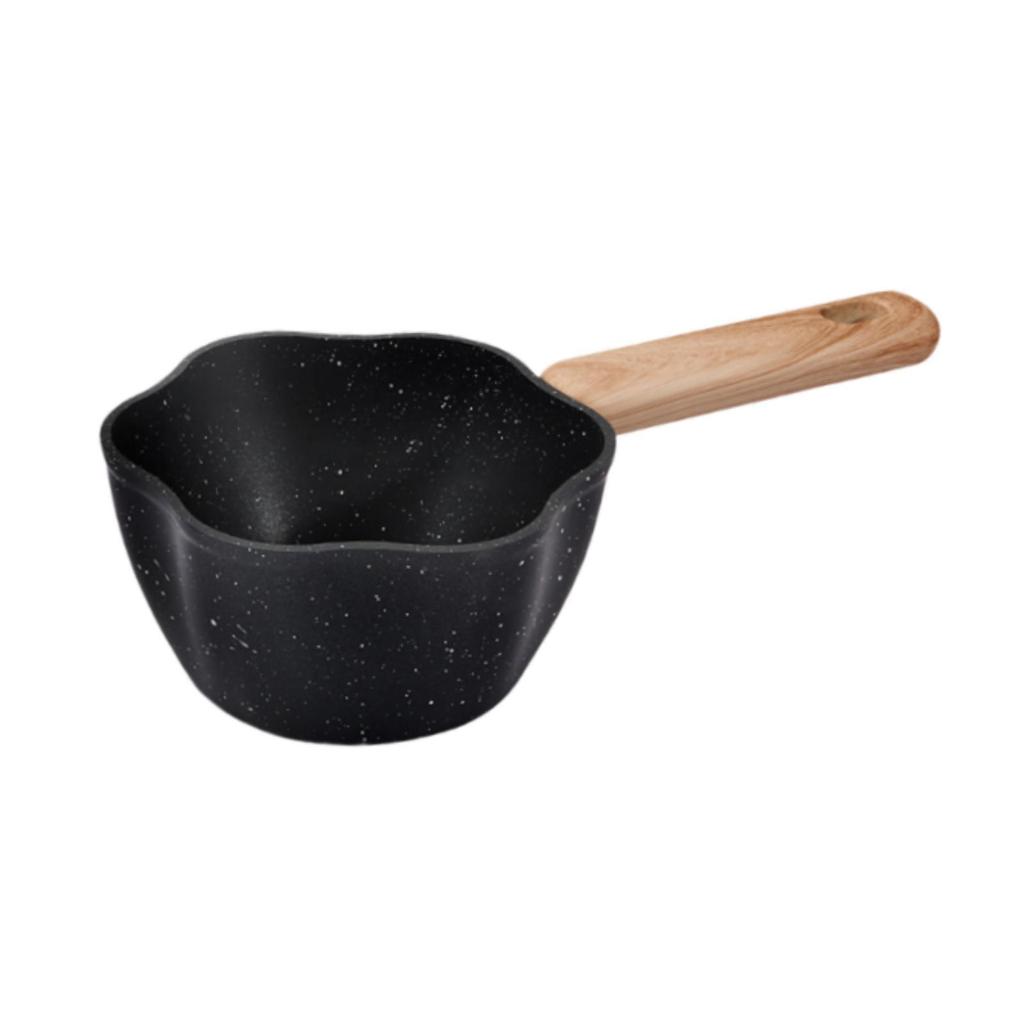 Hot Oil Pan Melting Pot Saucepan Frying Egg Pan for Bakery Restaurant Festival Kitchen