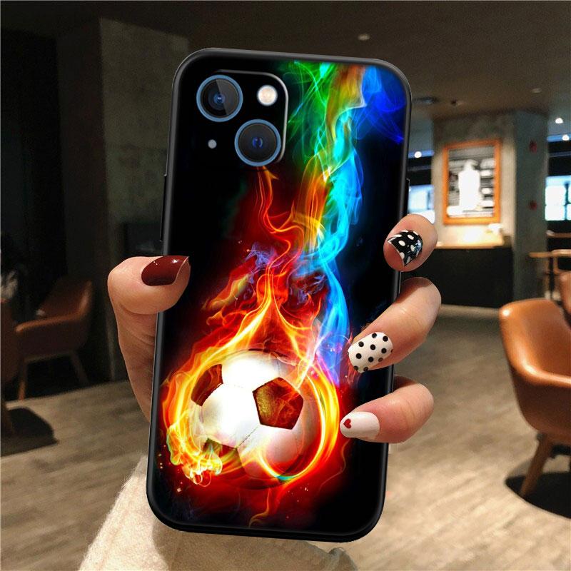 

IK29 Football Soccer New High-End Shell Phone Case for iPhone SE X XS XR 16E 17 11 Pro Max 8 7 6 6s Plus Air iPhone XS Max