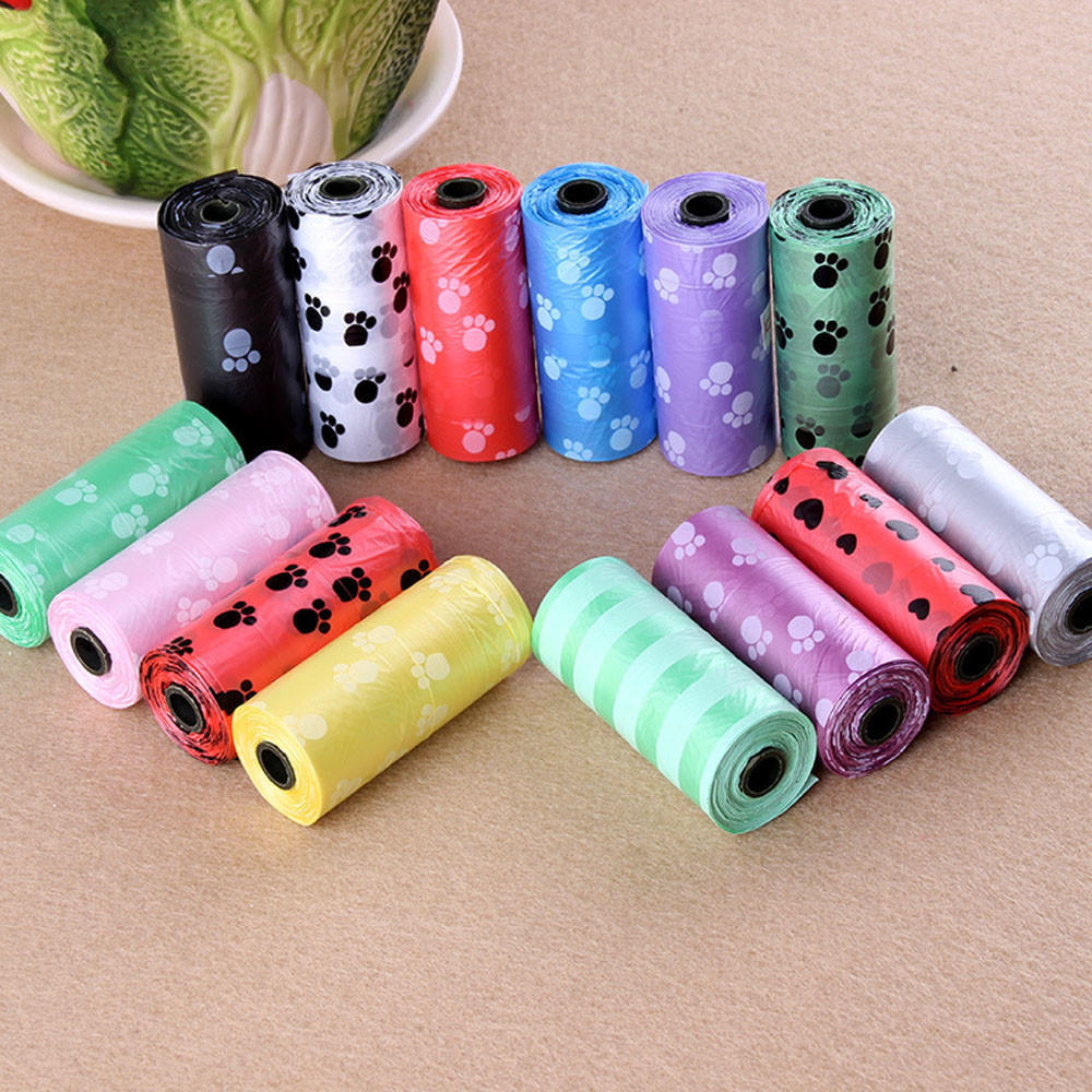 10Roll 150pcs Pet Waste Poop Bags Dog Clean Up Refill Garbage Bag One Size