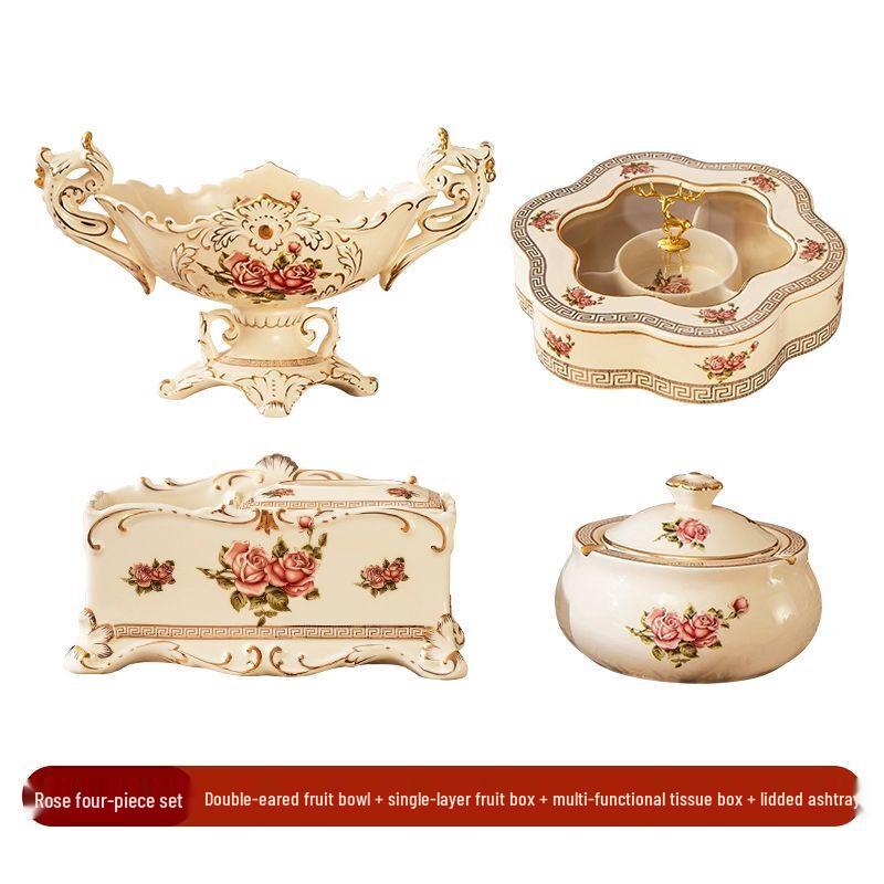 Luxury European Ceramic Fruit Plate