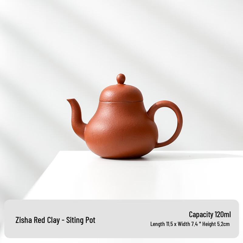 Zisha Siting Style Gongfu Teapot
