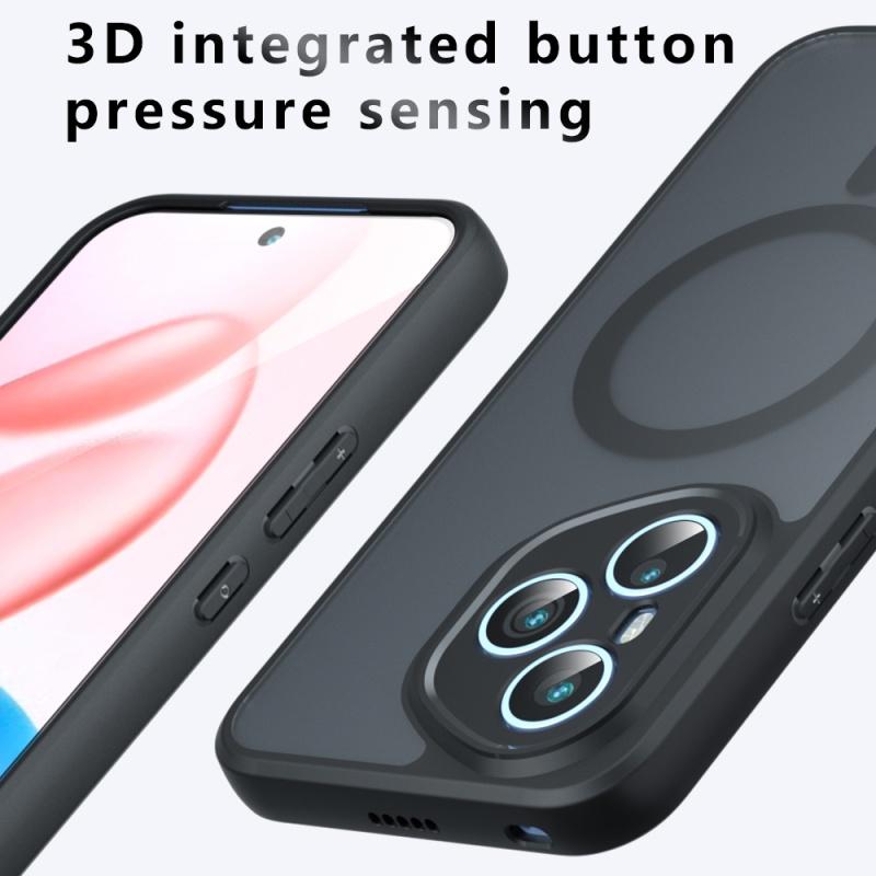 For Honor 400 Pro Lite Matte Magsafe Drop-proof Built-in Airbag Corner Non-yellowing Material Soft Cover