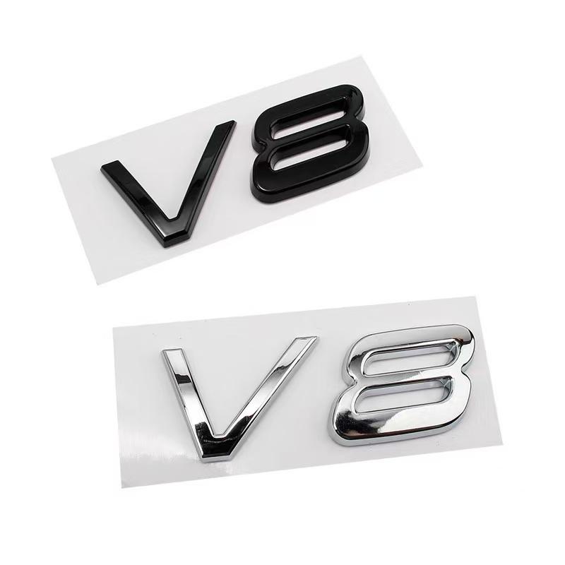 3D Chrom ABS T0/T3/T4/T5/T6/T7/T8/V8 AWD Schriftzug Emblem Kofferraumplakette Für XC40 XC60 XC70 XC90