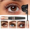 Waterproof 4D Mascara Thick Long Smudge-proof Plump Encrypted Long-lasting Curling Large Eye Makeup Makeup Tools